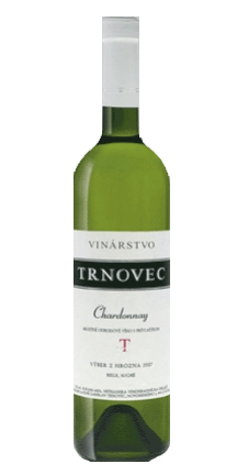 Fľaša vína Chardonnay